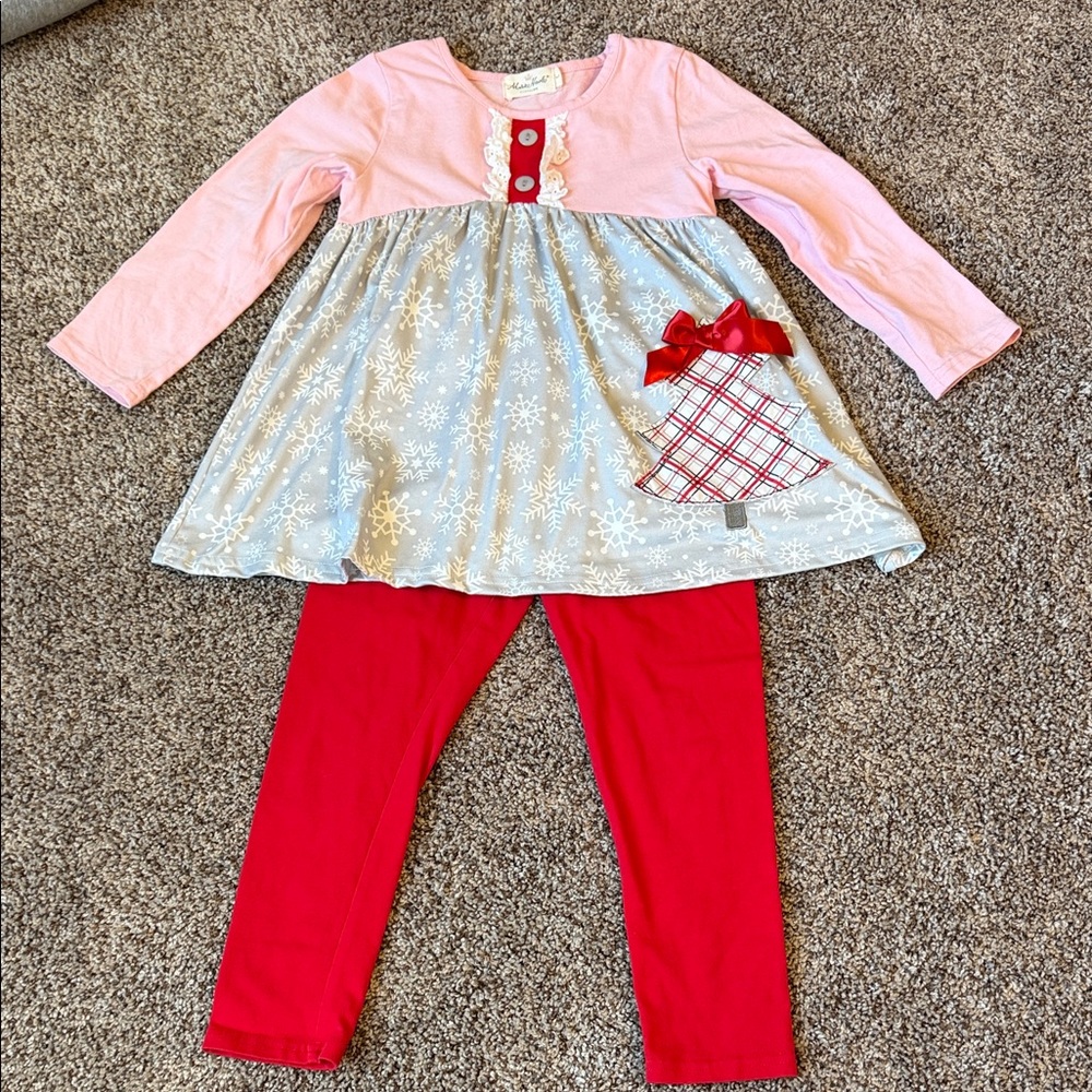 Pink and Red Kids Matching Set